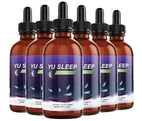 Six bottles of YU SLEEP deep sleep drops — best value package